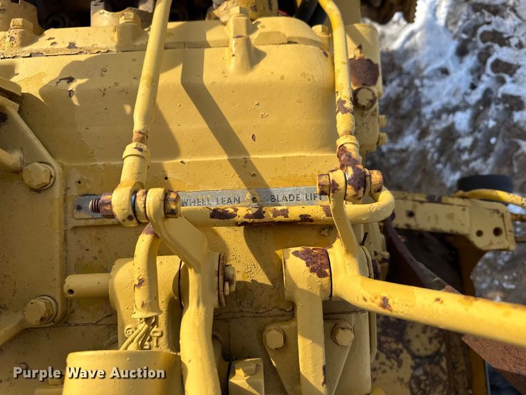 image for item FB0656 1968 Caterpillar 12F motor grader