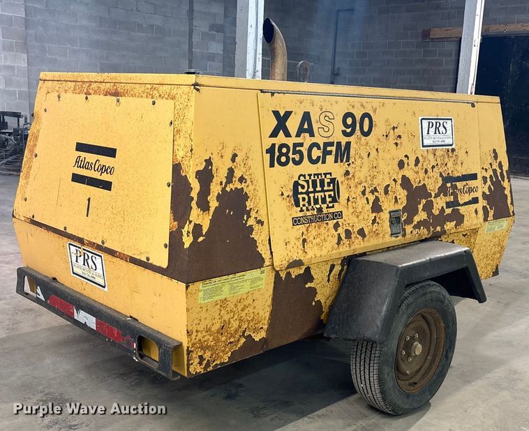 image for item FB3485 1998 Atlas copco XAS-90JD air compressor