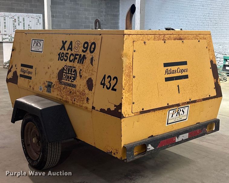 image for item FB3485 1998 Atlas copco XAS-90JD air compressor