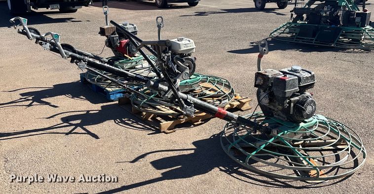 image for item FB5466 (3) Multiquip Whiteman power trowels