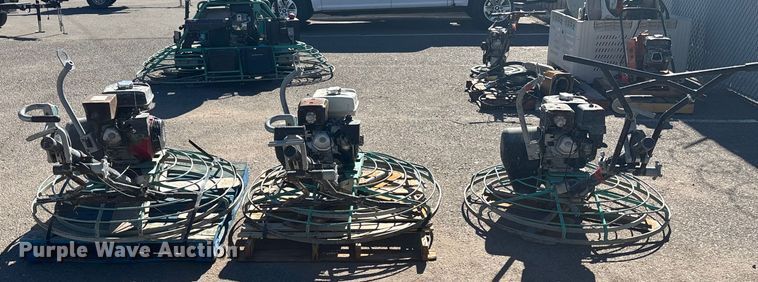 image for item FB5466 (3) Multiquip Whiteman power trowels