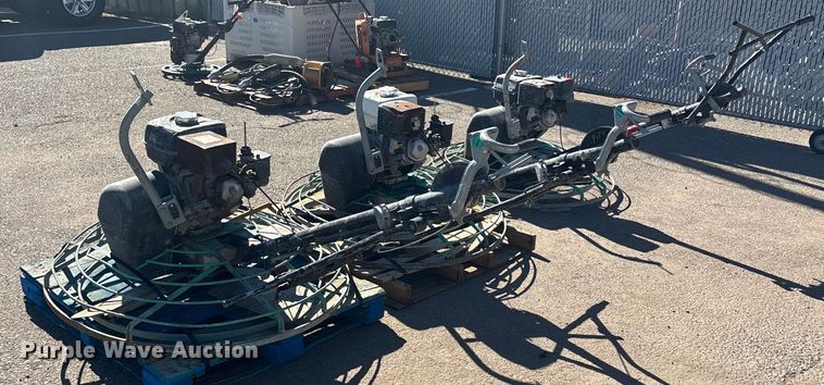 image for item FB5466 (3) Multiquip Whiteman power trowels