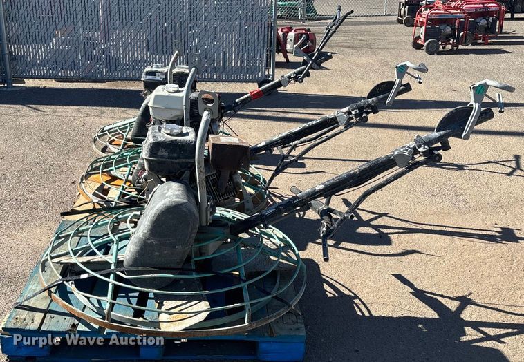 image for item FB5466 (3) Multiquip Whiteman power trowels