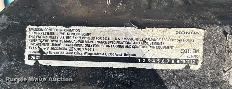 image for item FB5466 (3) Multiquip Whiteman power trowels