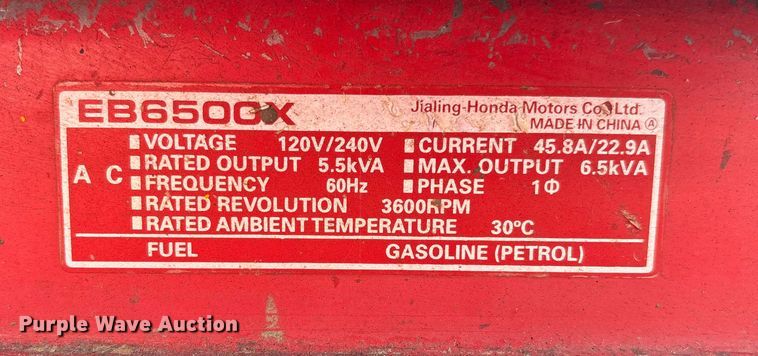 image for item FB5470 (6) generators