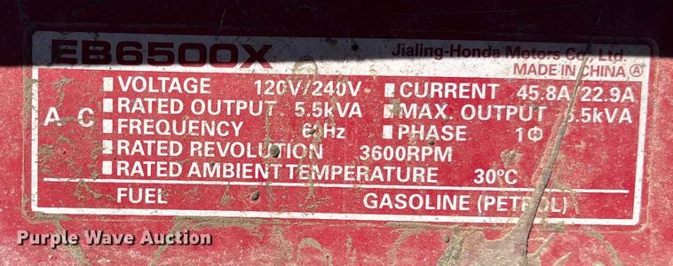 image for item FB5471 (6) generators