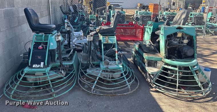 image for item FB5474 (3) Multiquip Mechanical power trowels