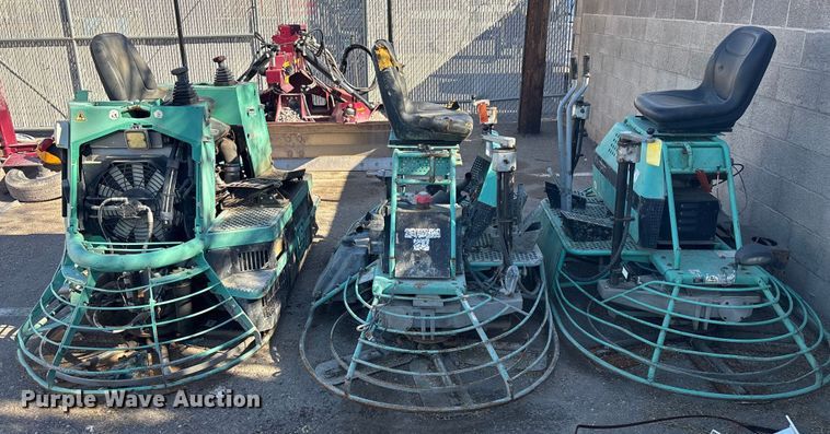 image for item FB5474 (3) Multiquip Mechanical power trowels