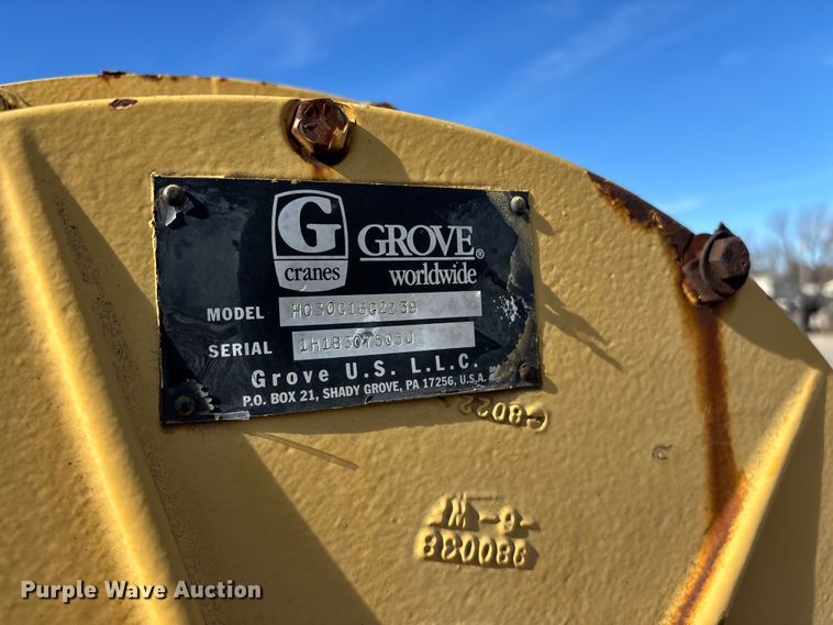 image for item FG0019 Grove RT635C crane