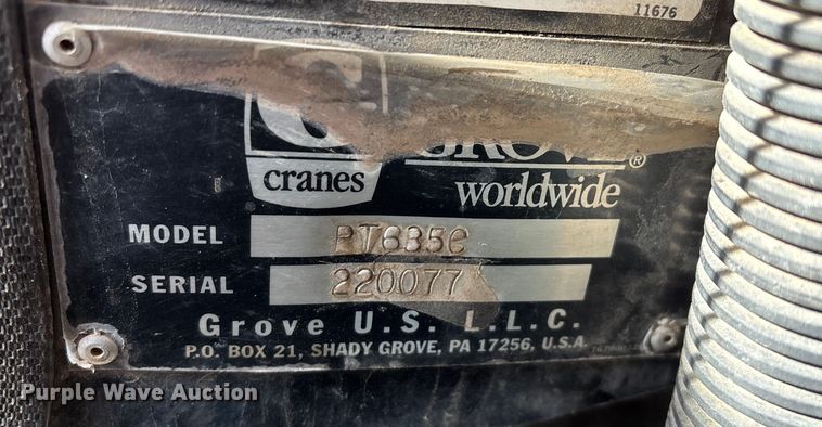 image for item FG0019 Grove RT635C crane