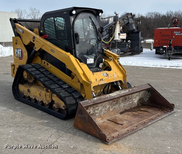 image for item FG0043 2022 Caterpillar 299D3 skid steer loader
