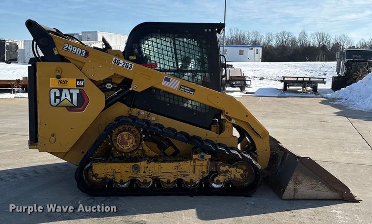 MINI CARGADOR SOBRE ORUGAS 2021 CATERPILLAR 299D3