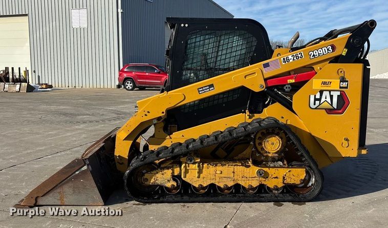 image for item FG0058 2021 Caterpillar 299D3 tracked skid steer loader