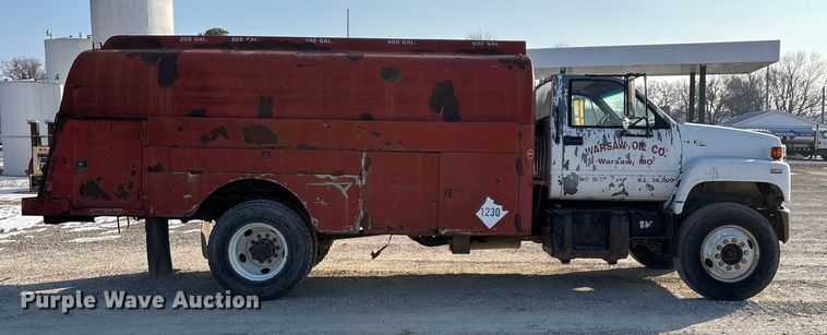 image for item FG0064 1991 GMC C6500 fuel truck