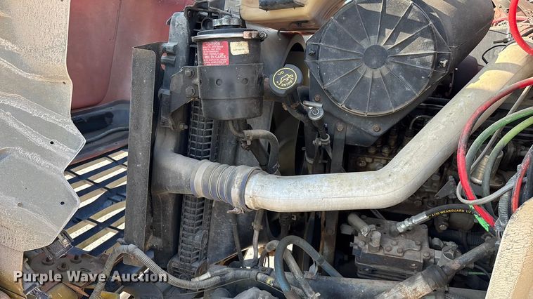 image for item FG0065 1996 Ford F-Series Flat bed truck with crane