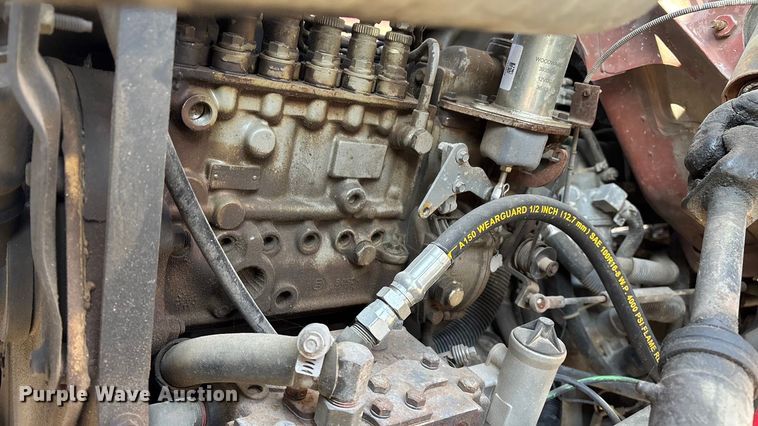 image for item FG0065 1996 Ford F-Series Flat bed truck with crane