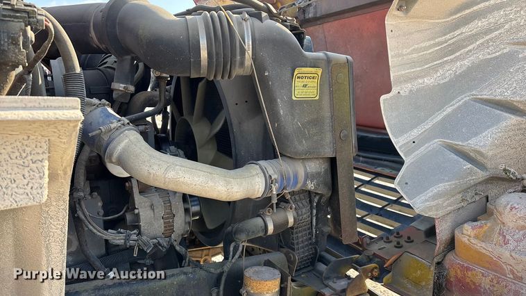 image for item FG0065 1996 Ford F-Series Flat bed truck with crane