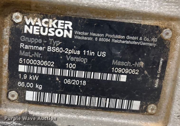 image for item FG2592 (4) plate compactors