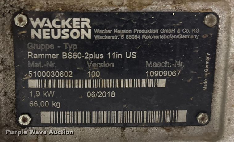 image for item FG2592 (4) plate compactors