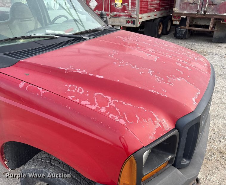 image for item FG2594 2006 Ford F350 Super Duty XL utility bed pickup truck