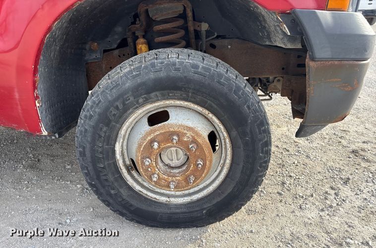 image for item FG2594 2006 Ford F350 Super Duty XL utility bed pickup truck