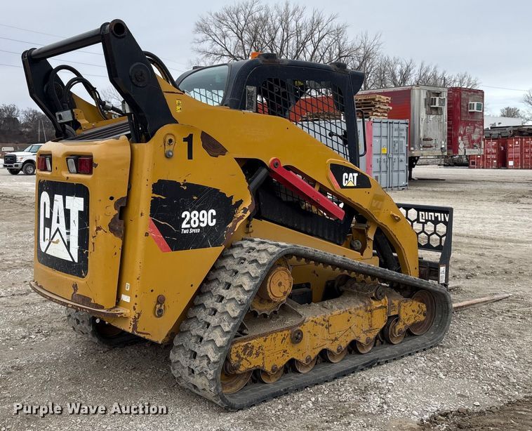 image for item FG2595 2012 Caterpillar 289C tracked skid steer loader