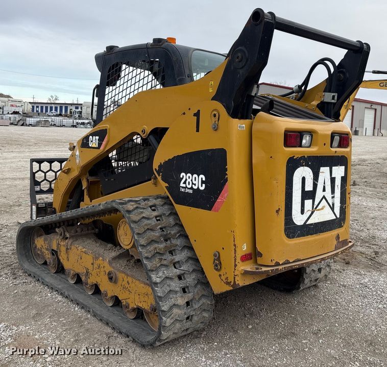 image for item FG2595 2012 Caterpillar 289C tracked skid steer loader