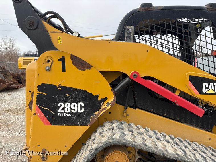 image for item FG2595 2012 Caterpillar 289C tracked skid steer loader