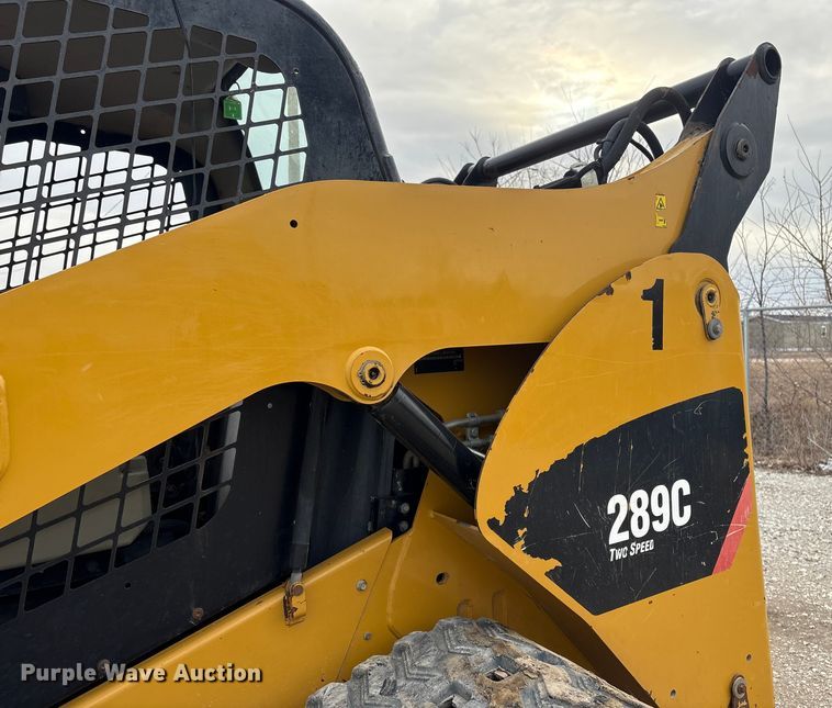 image for item FG2595 2012 Caterpillar 289C tracked skid steer loader
