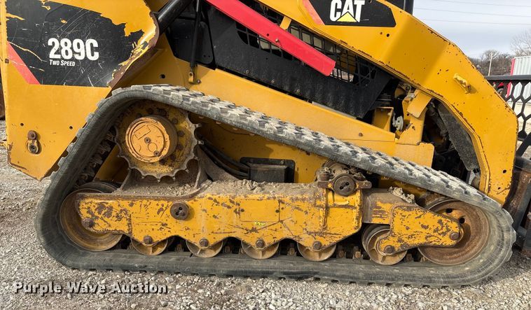 image for item FG2595 2012 Caterpillar 289C tracked skid steer loader