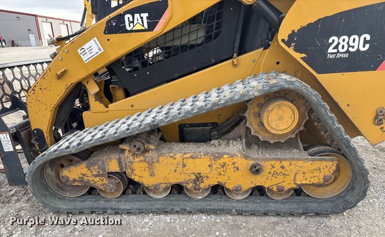 image for item FG2595 2012 Caterpillar 289C tracked skid steer loader