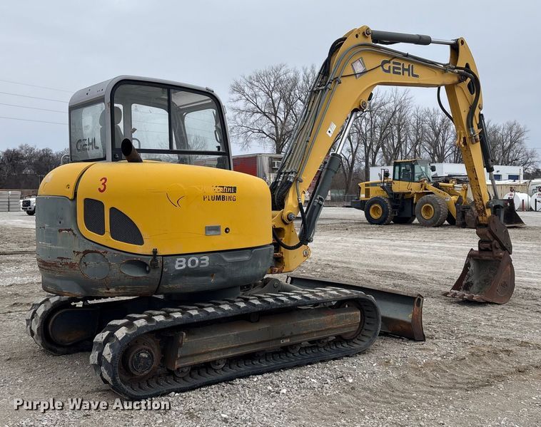 image for item FG2596 2009 Gehl G8003RD mini excavator