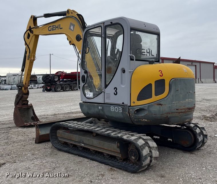image for item FG2596 2009 Gehl G8003RD mini excavator