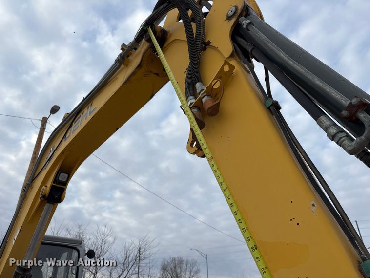 image for item FG2596 2009 Gehl G8003RD mini excavator