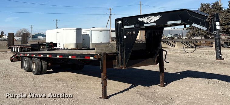 image for item FG2599 2005 H&H trailer FD-306 REV A equipment trailer