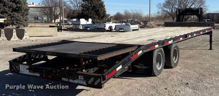 image for item FG2599 2005 H&H trailer FD-306 REV A equipment trailer