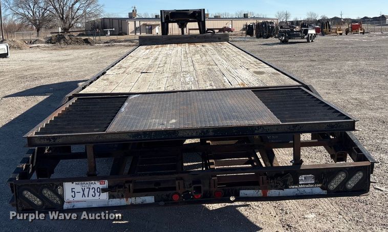 image for item FG2599 2005 H&H trailer FD-306 REV A equipment trailer