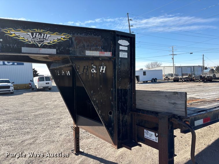 image for item FG2599 2005 H&H trailer FD-306 REV A equipment trailer