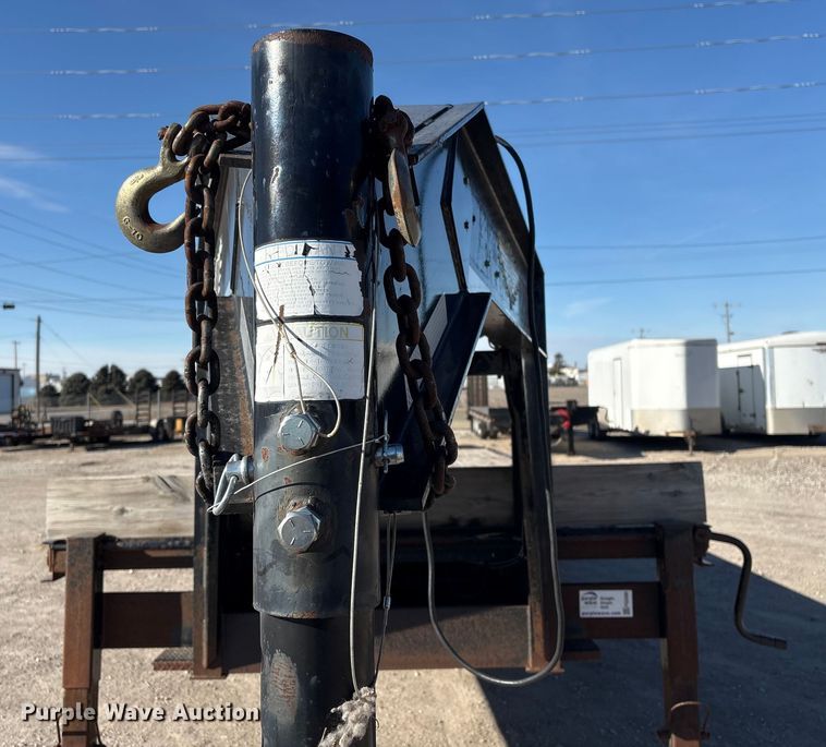 image for item FG2599 2005 H&H trailer FD-306 REV A equipment trailer