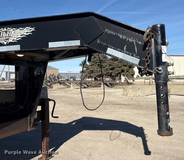 image for item FG2599 2005 H&H trailer FD-306 REV A equipment trailer