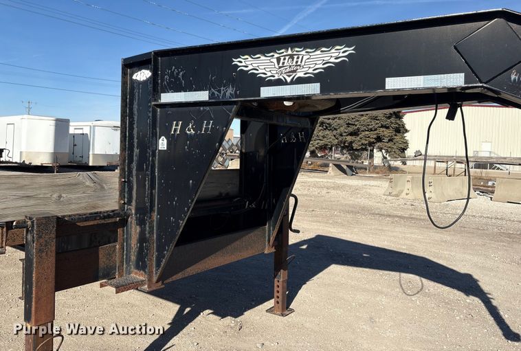 image for item FG2599 2005 H&H trailer FD-306 REV A equipment trailer