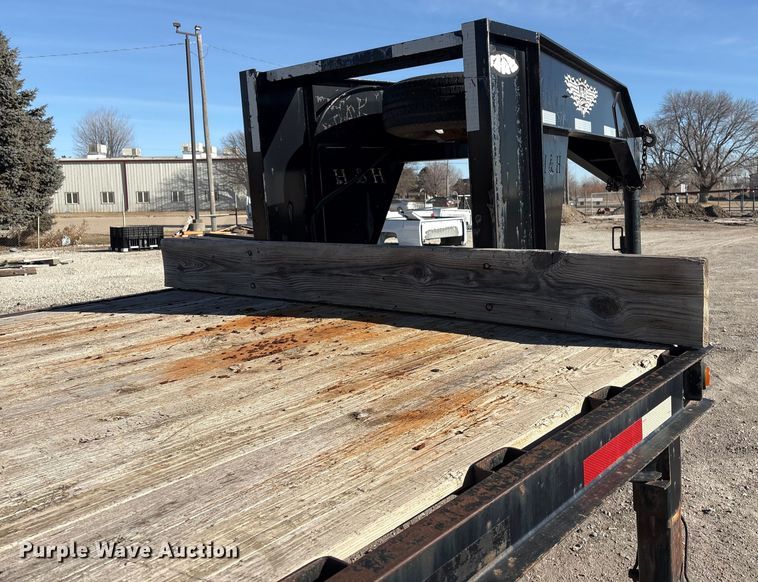 image for item FG2599 2005 H&H trailer FD-306 REV A equipment trailer