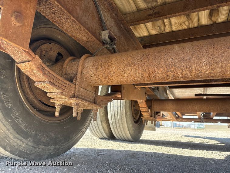 image for item FG2599 2005 H&H trailer FD-306 REV A equipment trailer