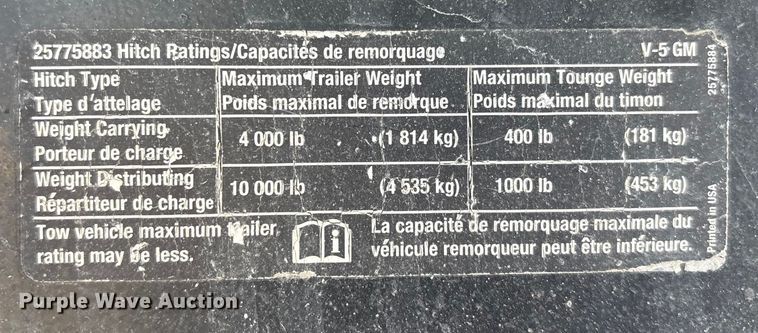 image for item FG2601 2012 Chevrolet Express 3500 van