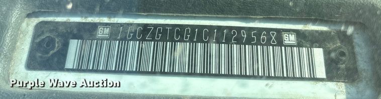 image for item FG2601 2012 Chevrolet Express 3500 van