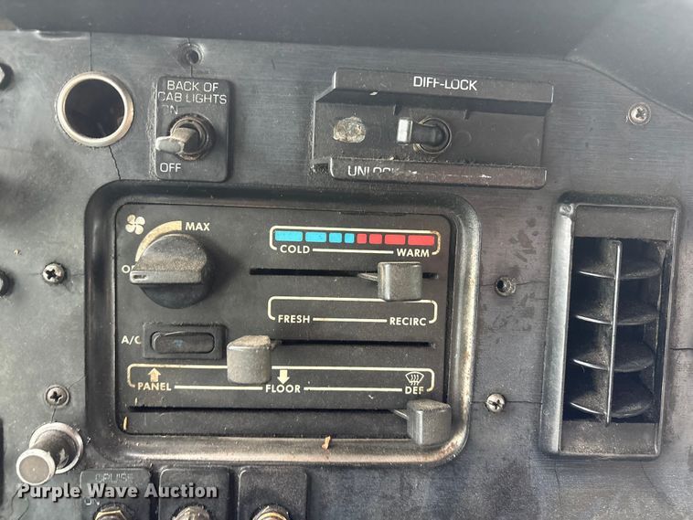 image for item FG2640 1997 Volvo WG-64T flatbed truck