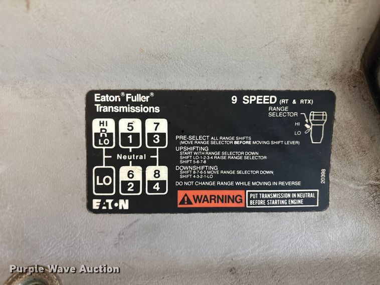 image for item FG2640 1997 Volvo WG-64T flatbed truck