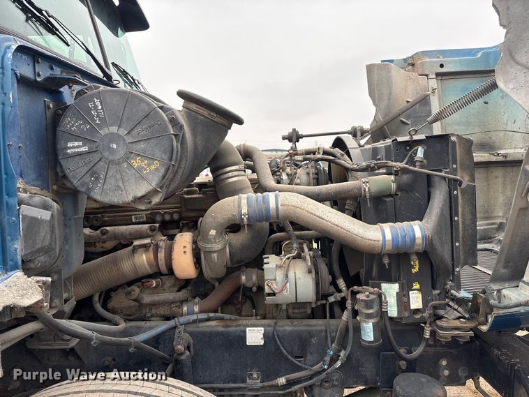 image for item FG2640 1997 Volvo WG-64T flatbed truck