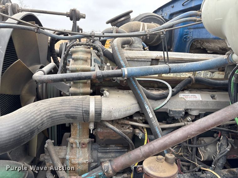 image for item FG2640 1997 Volvo WG-64T flatbed truck