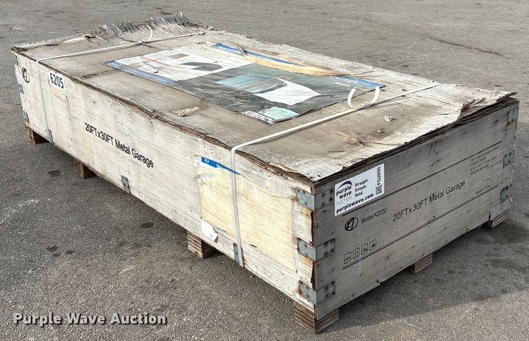 image for item FG2650 KJ K2030 metal garage
